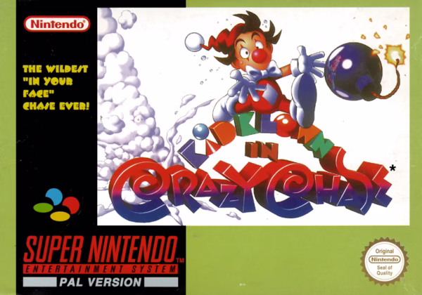 Kid Klown in Crazy Chase SNES