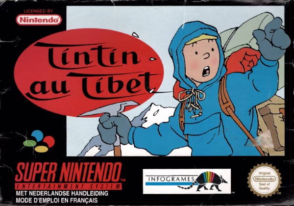 TinTin au Tibet SNES
