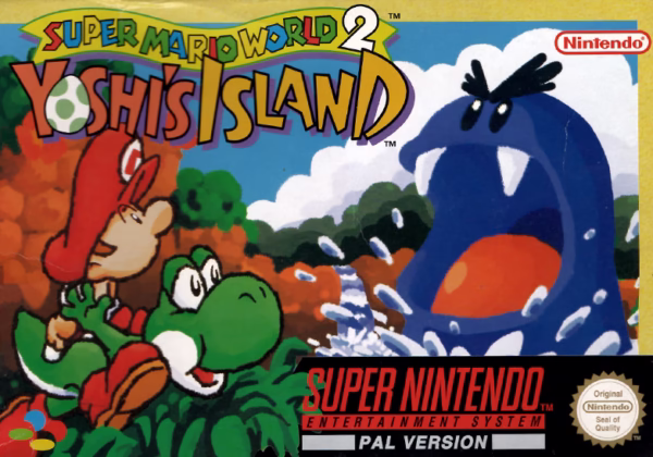 Super Mario World 2 Yoshis Island SNES